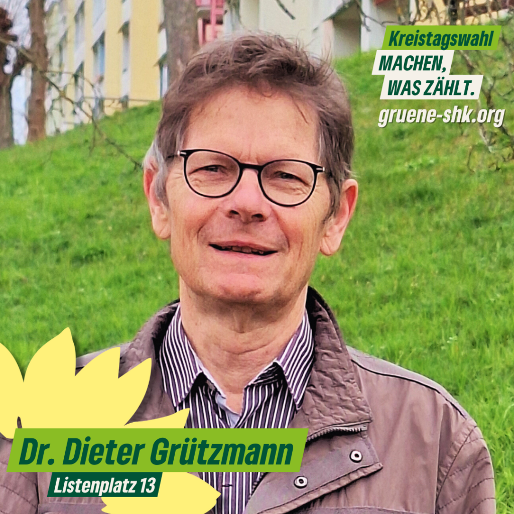 Dr. Dieter Grützmann
Listenplatz 13
Renter, Stadtroda