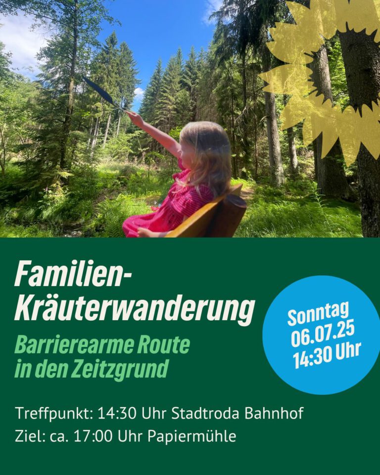 Kräuterwanderung in den Zeitzgrund