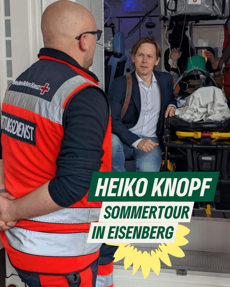 Heiko Knopf zu Besuch in Eisenberg